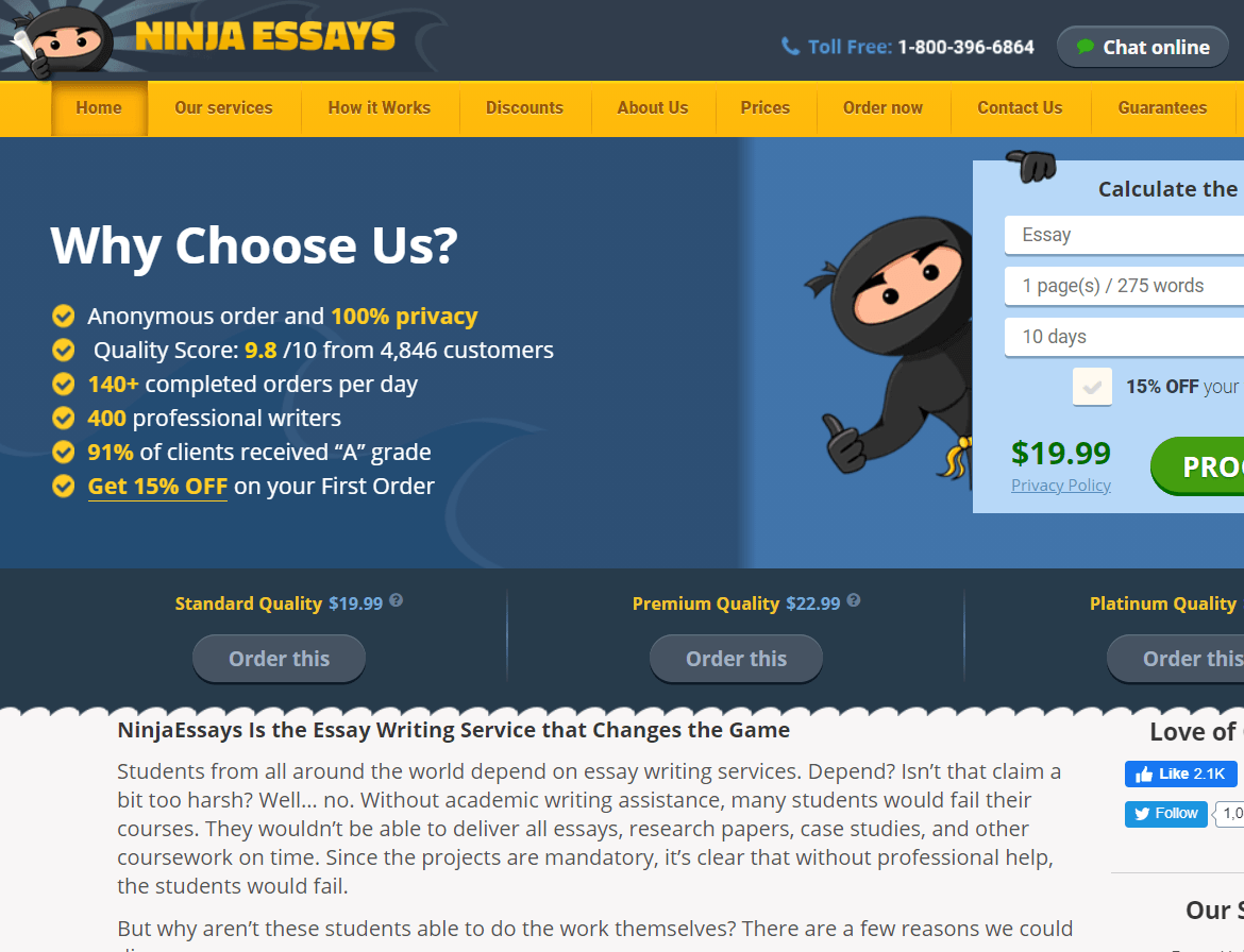 ninjaessays